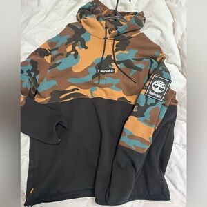 Timberland Men's Camouflage Hoodie - XXL